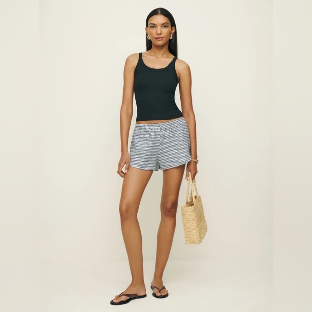 NWT Reformation Tillie Linen Short